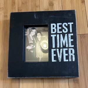 Primitives by Kathy Black 'Best Time Ever' Photo Frame
